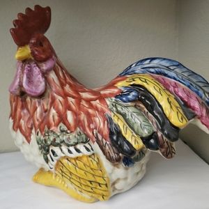 Antique Hen  approx 9" T x 13"W